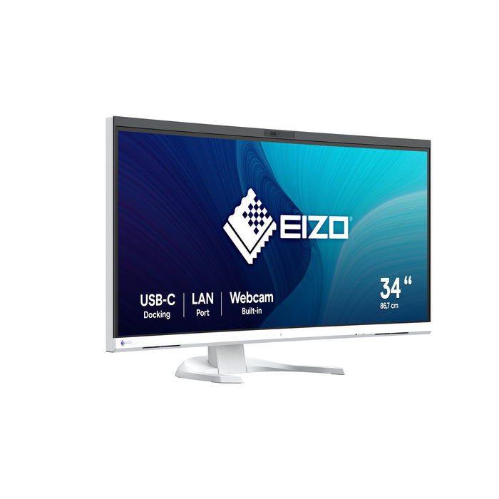 EAN 4995047067351 - EIZO FlexScan EV3450XC-WT pantalla para PC 86,6 cm (34.1") 3440 x 1440 Pixeles UltraWide Quad HD LCD Blan imagen 8