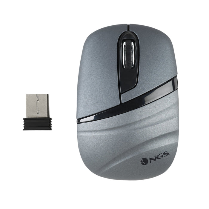 EAN 8435430619898 - NGS ASH DUAL ratón Oficina Ambidextro RF Wireless + Bluetooth Óptico 1200 DPI imagen 1