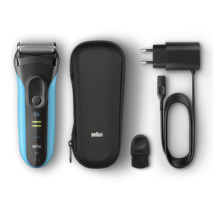EAN 4210201131694 - Braun Series 3 ProSkin 3045s Máquina de afeitar de láminas Recortadora Negro, Azul imagen 5