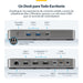 EAN 0065030921930 - StarTech.com 208UE-USB4-DOCK base para portátil y replicador de puertos Alámbrico Gris imagen 5