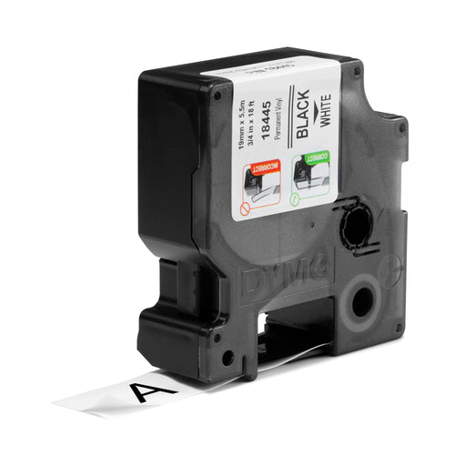 EAN 0071701184450 - DYMO 19mm RHINO Coloured Vinyl cinta para impresora de etiquetas D1 imagen 2