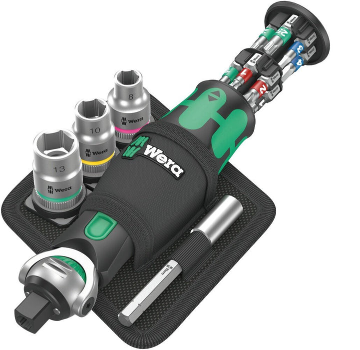 EAN 4013288223050 - Wera 05004281001 llave de carraca 18 pieza(s) Negro, Verde imagen 1
