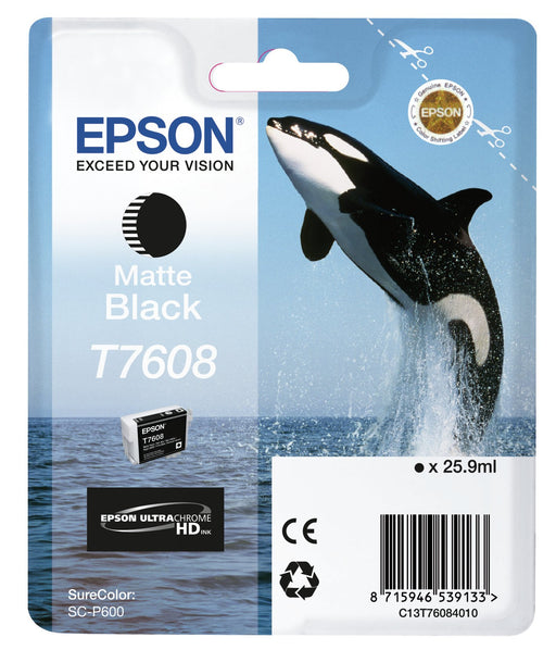 EAN 8715946539133 - Epson T7608 cartucho de tinta 1 pieza(s) Original imagen 1