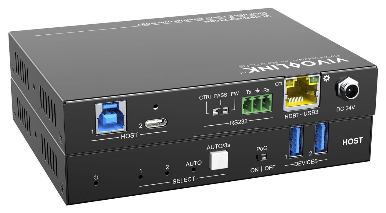 EAN 5715063298374 - Vivolink VLUSB3EXT100H extensor KVM imagen 6