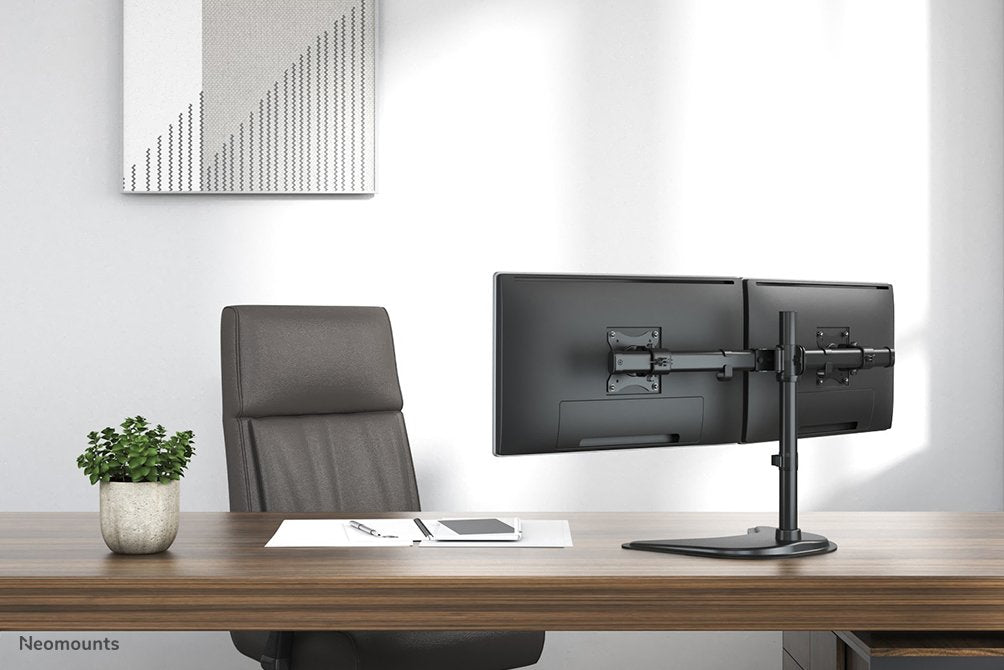 EAN 8717371445386 - Neomounts NM-D335DBLACK soporte para monitor 68,6 cm (27") Escritorio Negro imagen 14