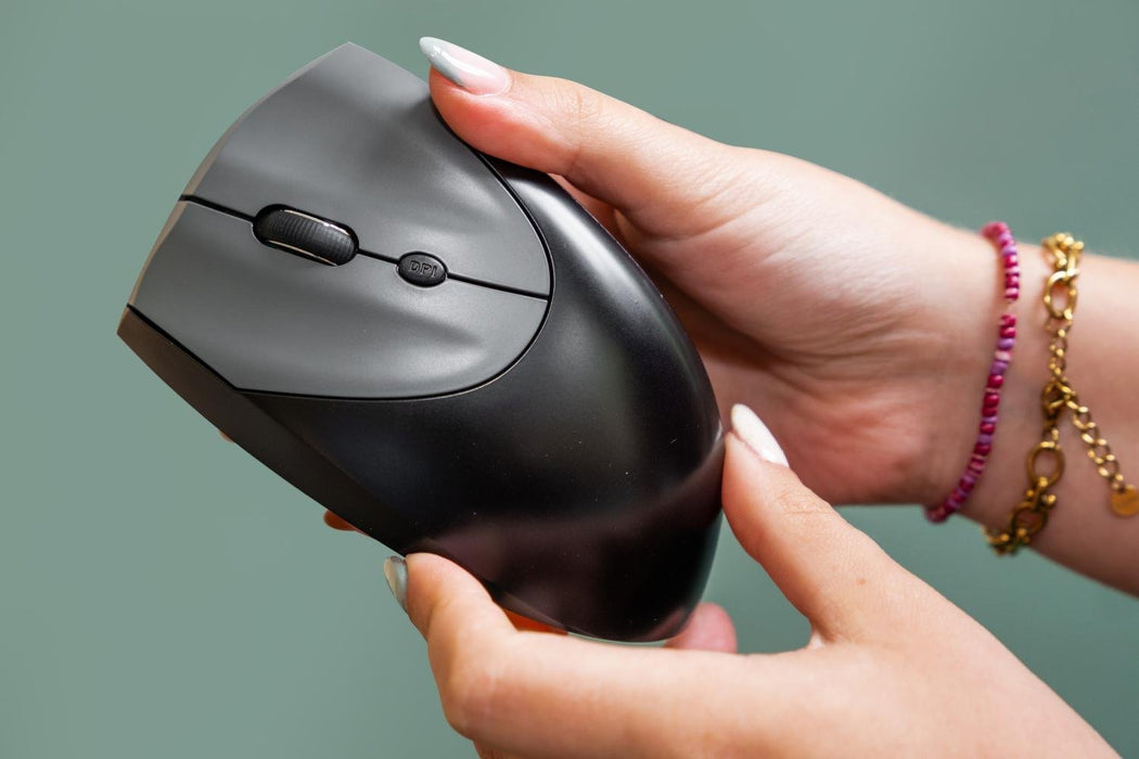 EAN 8719274677222 - BakkerElkhuizen Handshake ratón Oficina Izquierda RF Wireless + Bluetooth + USB Type-C Óptico 6400 DPI imagen 4