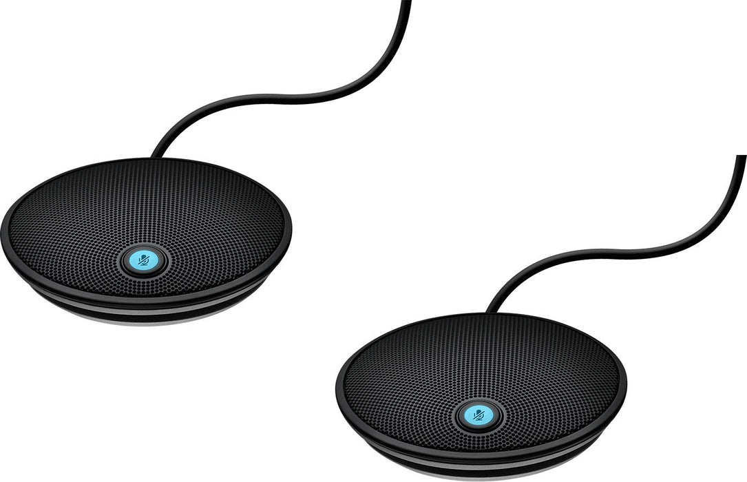 +Micrófono Logitech 989-000171 De Superficie Para Mesa Negro Logit-0978551195516