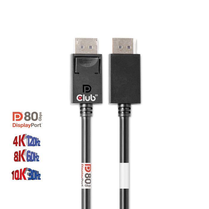 EAN 8719214472696 - CLUB3D CAC-1091 cable DisplayPort 1,2 m Negro imagen 6