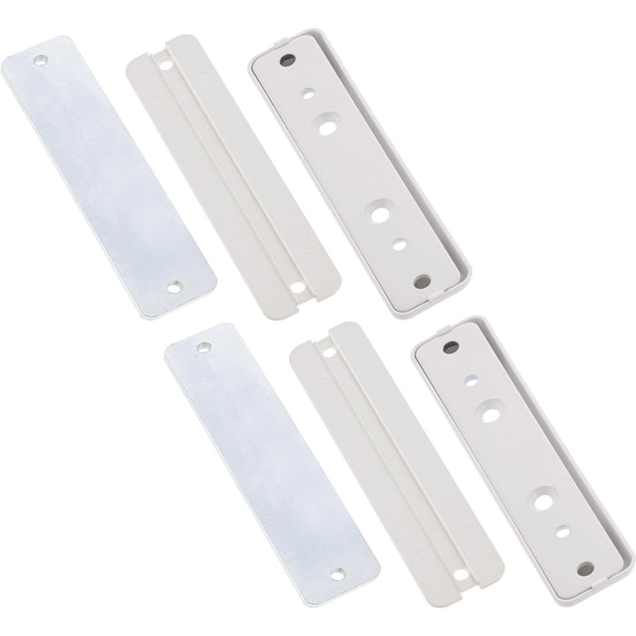 Kit De Montaje Inline Slatwall, Para Panel De Montaje En Mesa, Juego De 2