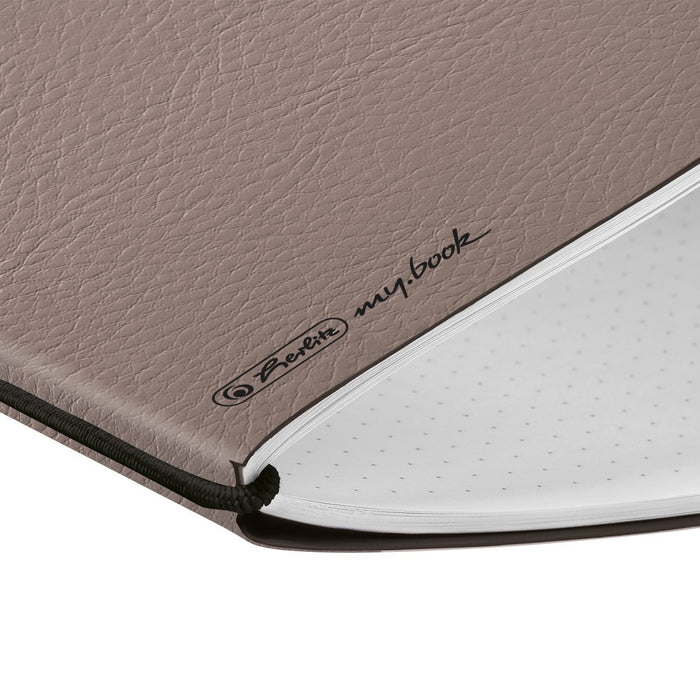 EAN 4008110260433 - Herlitz 50033799 cuaderno y block A6 40 hojas Gris pardo imagen 4
