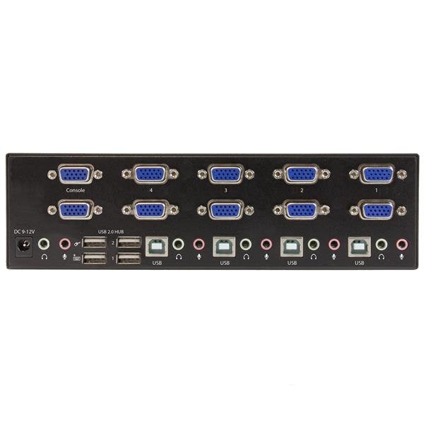 EAN 0065030860642 - StarTech.com SV431DVGAU2A interruptor KVM Negro imagen 3