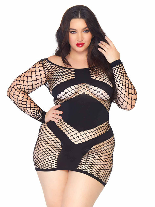 EAN 0714718500744 - Leg Avenue 86593Q_00107 conjunto de ropa interior y bodi Negro imagen 1