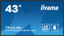EAN 4948570122295 - iiyama LH4360UHS-B1AG pantalla de señalización Pizarra de caballete digital 108 cm (42.5") LED Wifi 500 c imagen 2