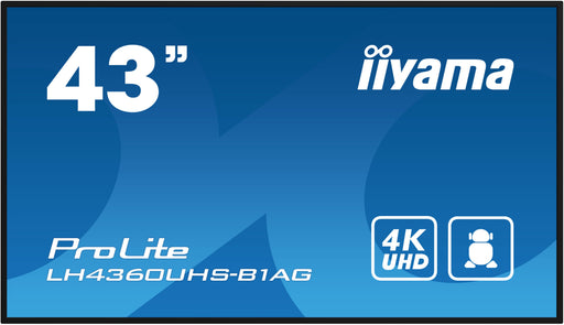 EAN 4948570122295 - iiyama LH4360UHS-B1AG pantalla de señalización Pizarra de caballete digital 108 cm (42.5") LED Wifi 500 c imagen 2