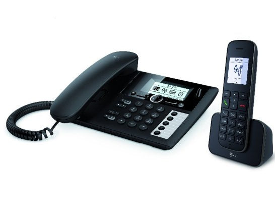 EAN 4897027122046 - Telekom Sinus PA 207 Plus 1 Teléfono DECT/analógico Identificador de llamadas Negro imagen 1