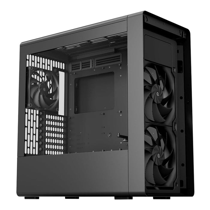 Havn Bf 360 Flow Pc Carcasa, Midi-Tower, E-Atx, Tempered Glass - Negro