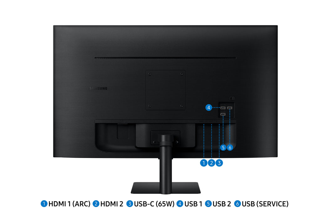 EAN 8806095545257 - Samsung M70D pantalla para PC 81,3 cm (32") 3840 x 2160 Pixeles 4K Ultra HD LED Negro imagen 7
