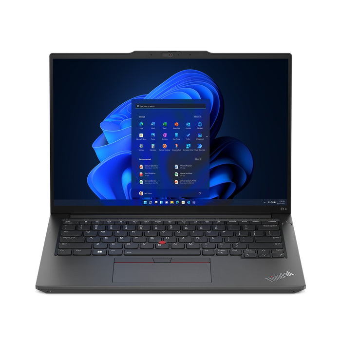 Lenovo Thinkpad E14 G5 (21jr000cge), Portátil Negro, Windows 11 Pro De 64 Bits, Pantalla De 35,6 Cm (14 Pulgadas) Y 60 Hz, Ssd De 512 Gb 21jr000cge