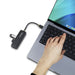 EAN 0065030912136 - StarTech.com H5C4A-USB-HUB hub de interfaz USB 3.2 Gen 1 (3.1 Gen 1) Type-C 5000 Mbit/s Negro imagen 9