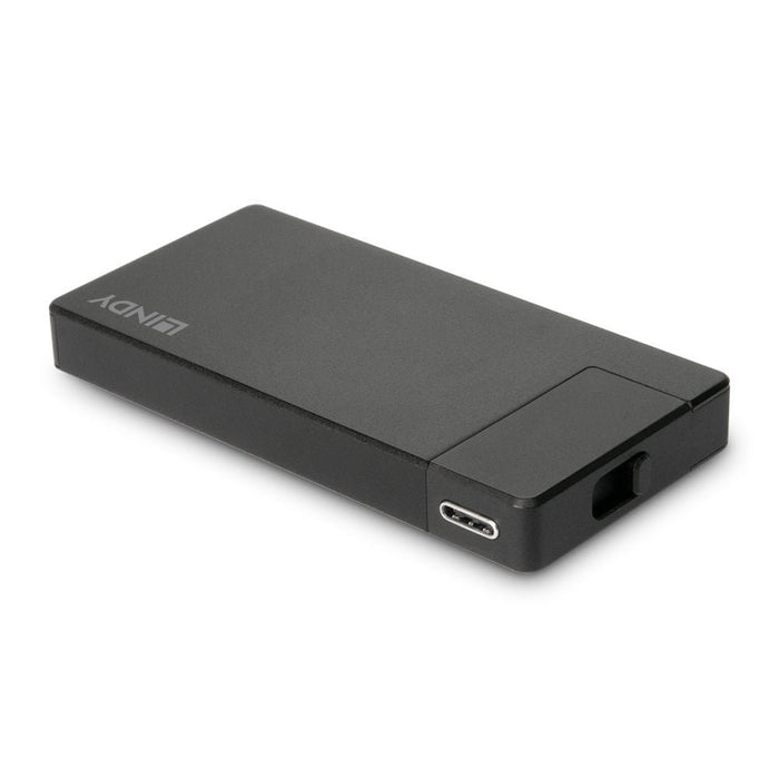 EAN 4002888433365 - Lindy 43336 base para portátil y replicador de puertos Alámbrico USB 3.2 Gen 1 (3.1 Gen 1) Type-C Negro imagen 4