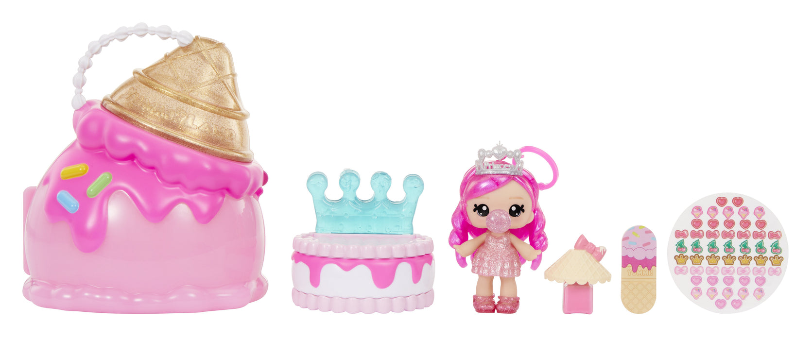 EAN 35051546740 - MGA Entertainment Yummiland Beauty Bag Playset + Lip Gloss Doll - Ice Cream Beauty Bag imagen 2