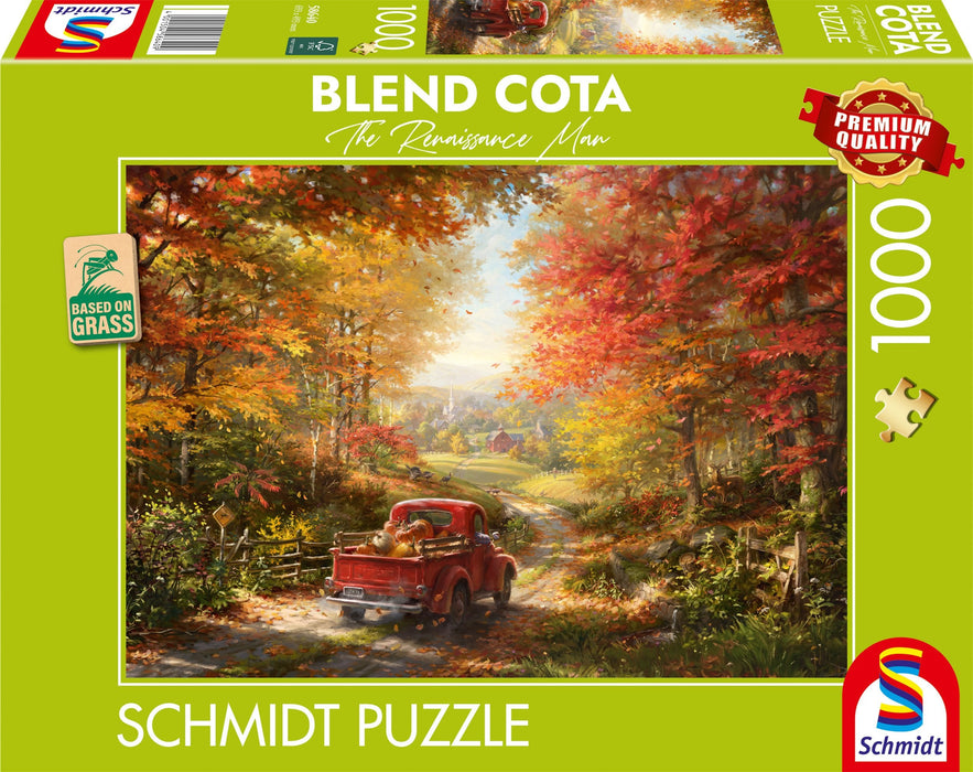 Schmidt Spiele Blend Cota: De Vuelta A Casa, Puzzle 1000 Piezas 58640
