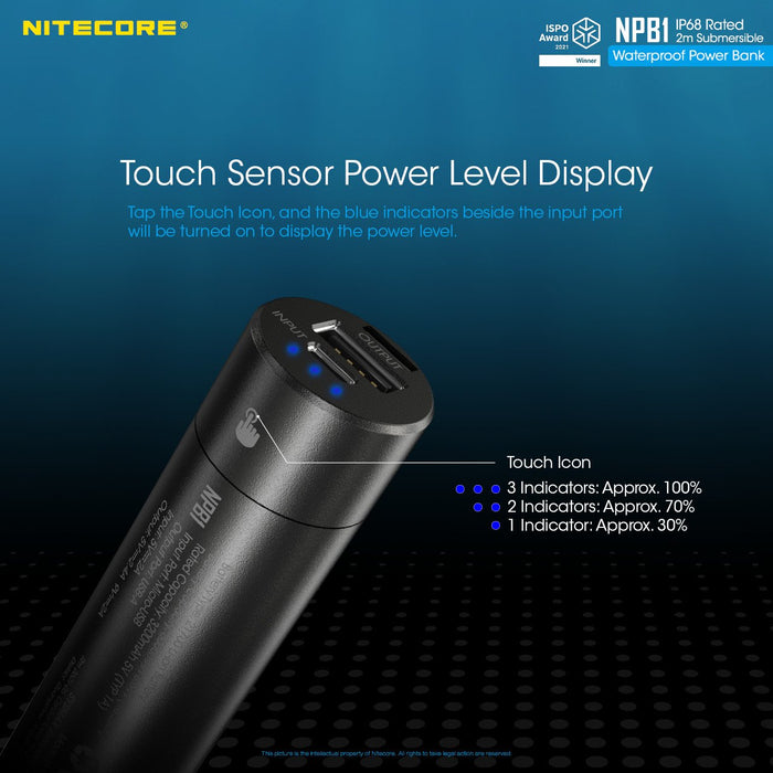 EAN 6952506494002 - Nitecore NPB1 batería externa Ión de litio 5000 mAh Negro imagen 5
