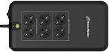EAN 4260074975505 - PowerWalker VFD 800 APFC sistema de alimentación ininterrumpida (UPS) En espera (Fuera de línea) o Standb imagen 2