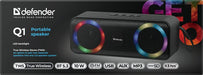 EAN 4745090820195 - Defender Q1 Altavoz portátil estéreo Negro 10 W imagen 6