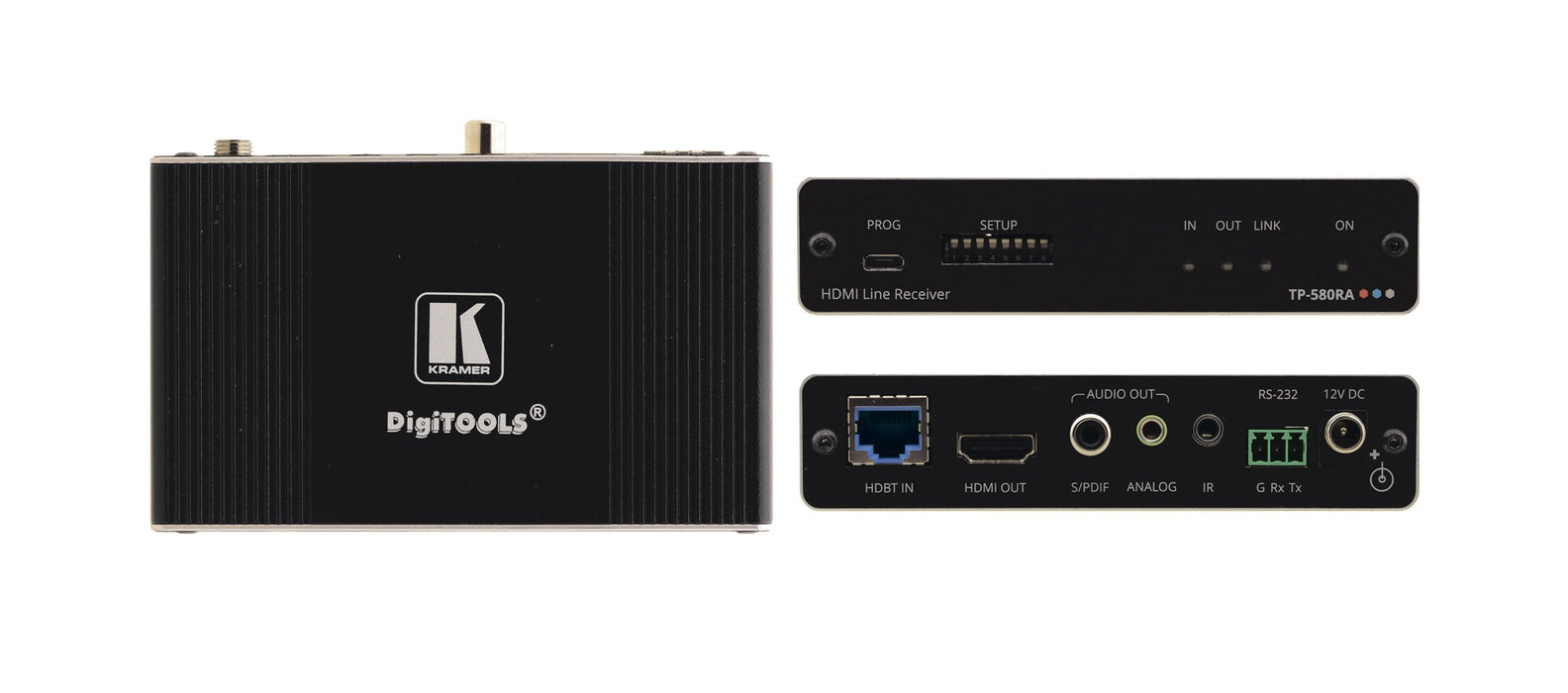 Kramer Electronics Kramer Digitools Tp-580ra - Video-, Audio-, Infrarrojo