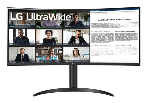 EAN 0195174097533 - LG 34WR55QK-B pantalla para PC 86,4 cm (34") 3440 x 1440 Pixeles Wide Quad HD Negro imagen 1