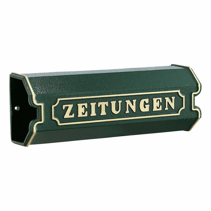 Burg-Wächter 1890 Gr Zeitungsrolle Gussaluminium Verde
