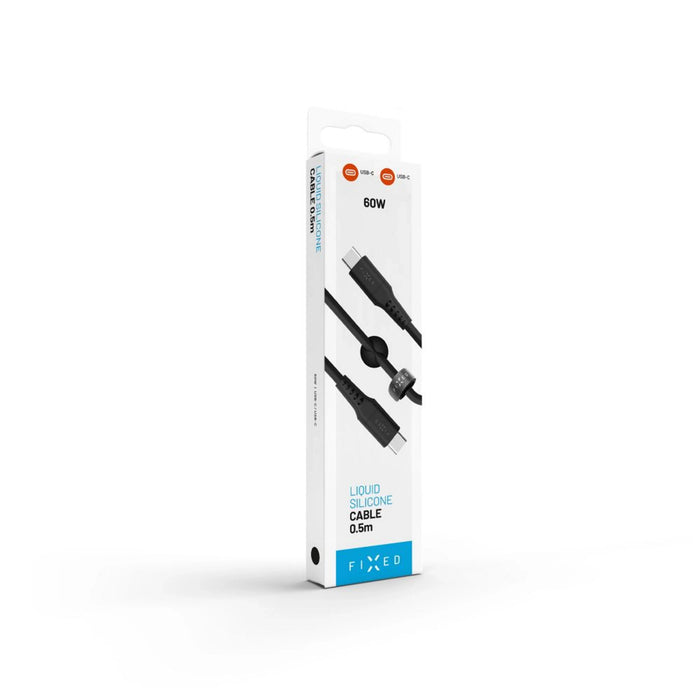EAN 8591680147250 - FIXED FIXDLS-CC05-BK cable USB USB 2.0 0,5 m USB C 4,8 Gbit/s Negro imagen 8