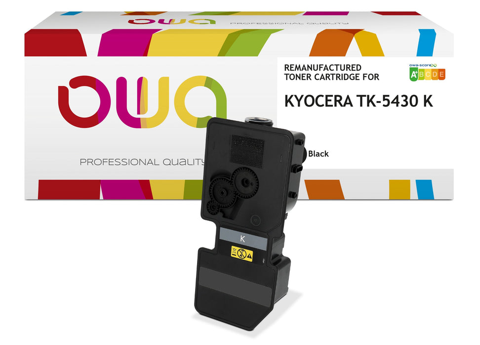 Owa Toner Compatible Con Kyocera Tk-5430k Negro (1.250 S.)