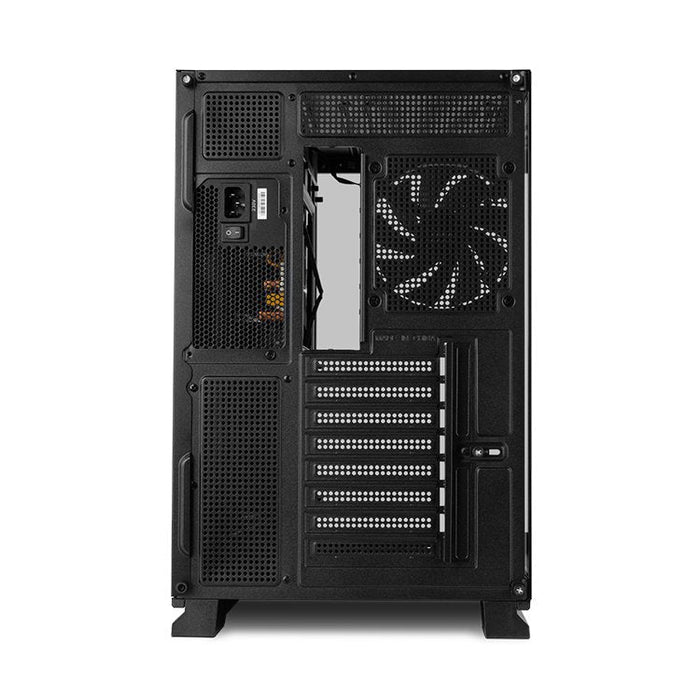 Caja Pc  Nox Atx Semitorre Hummer Galaxy Argb Negra