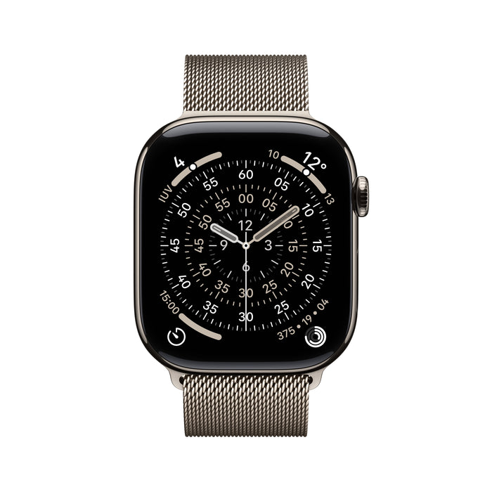 EAN 0195950629736 - Apple Watch Series 11 OLED 46 mm Digital 416 x 496 Pixeles Pantalla táctil 5G Titanio Wifi GPS (satélite) imagen 2