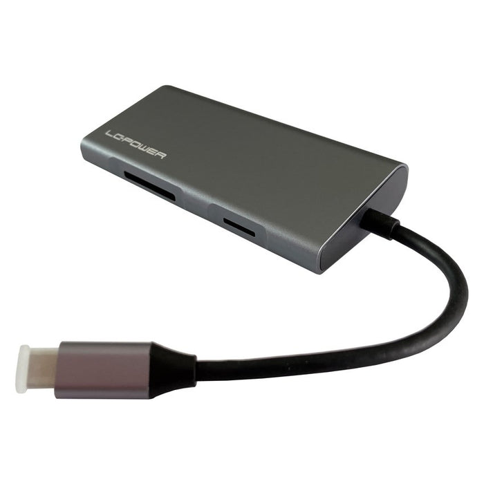 EAN 4260070129896 - LC-Power LC-HUB-C-MULTI-5 base para portátil y replicador de puertos Alámbrico USB 3.2 Gen 1 (3.1 Gen 1)  imagen 2