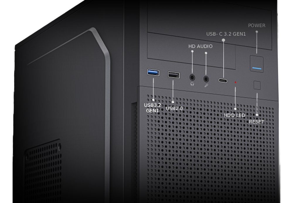 EAN 8435207809484 - differo OR1339116 PC AMD Ryzen™ 5 DDR4-SDRAM 500 GB NVIDIA® GeForce® GT 1030 Windows 11 Home (versión de  imagen 5