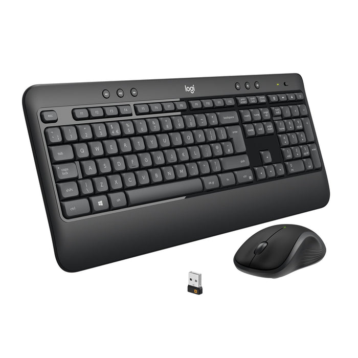 EAN 5099206077461 - Logitech 920-008685 teclado Ratón incluido Universal RF inalámbrico QWERTY Internacional de EE.UU. Negro imagen 5