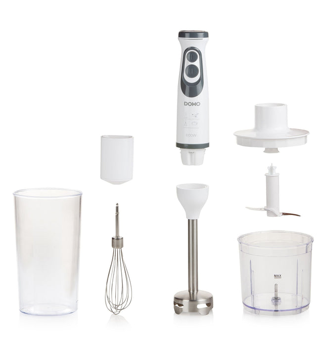 Domo Do1089m Stabmixer Con Messbecher Mixstab Para Suppen Schneebesenaufsatz
