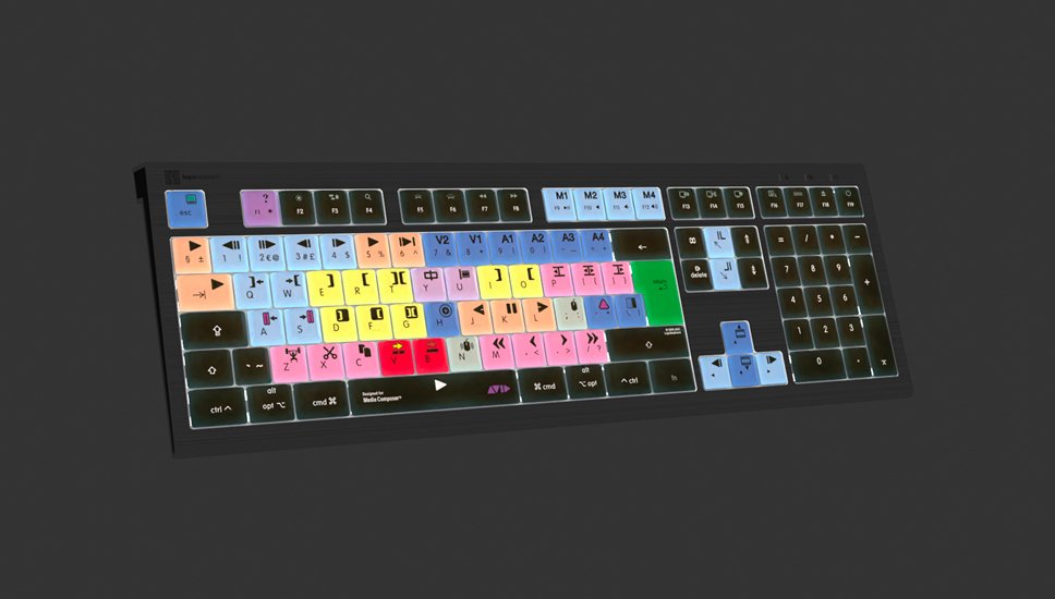 Logickeyboard Avid Media Composer Astra 2 Classic Uk (Mac)