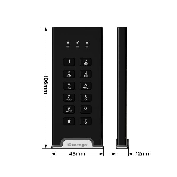 Disco Ssd Istorage Diskashur M2 Usb3 256-Bit 500gb