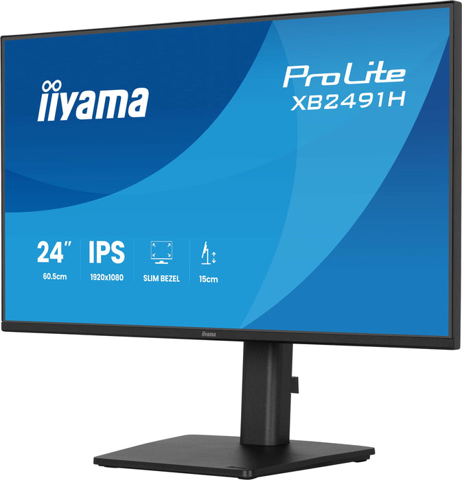 EAN 4948570127849 - iiyama ProLite XB2491H-B1 pantalla para PC 60,5 cm (23.8") 1920 x 1080 Pixeles Full HD LCD Negro imagen 6