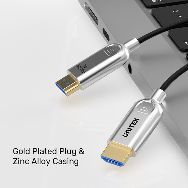 EAN 4894160057815 - UNITEK Fiber Optic 4K 10m cable HDMI HDMI tipo A (Estándar) Gris imagen 7