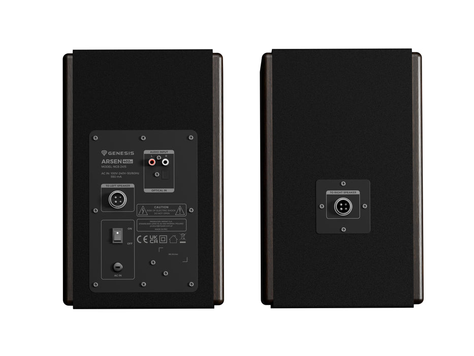 Genesis Arsen 402bt 2.0 Speakers, Brown