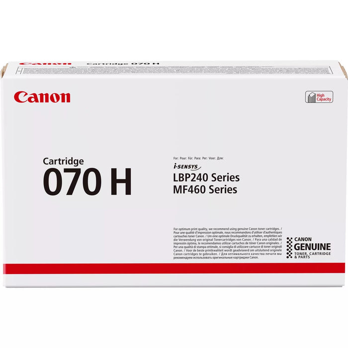 EAN 4549292198041 - Canon 070H cartucho de tóner 1 pieza(s) Original Negro imagen 1