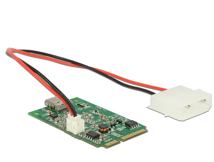 Mini Pcie I O Pcie Full Size 1 X Usb Type-C 3.1 Gen 2 Buchse