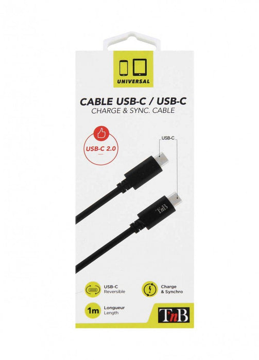 Tnb Cable 1 Meter Usb-C/2.0 Usb-C  - Black