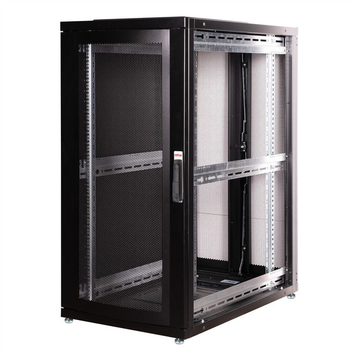 Roline 19-Zoll Serverschrank Pro 26 He, 600x1000 Bxt Schwarz