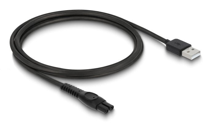 Delock Usb Ladecable 5 V Für Elektrorasierer Kompatibel Mit Philips Qp2724, Qp2834, Qp1924, Mg9520 Serie - Rasierer Cargador Ersatzcable 1 M
